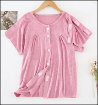 Preview: Baumwoll Hemd mit Klettverschluss